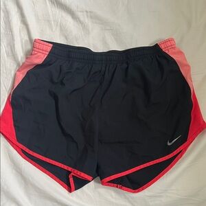 Nike Women's Athletic Shorts Black with Pink Accents